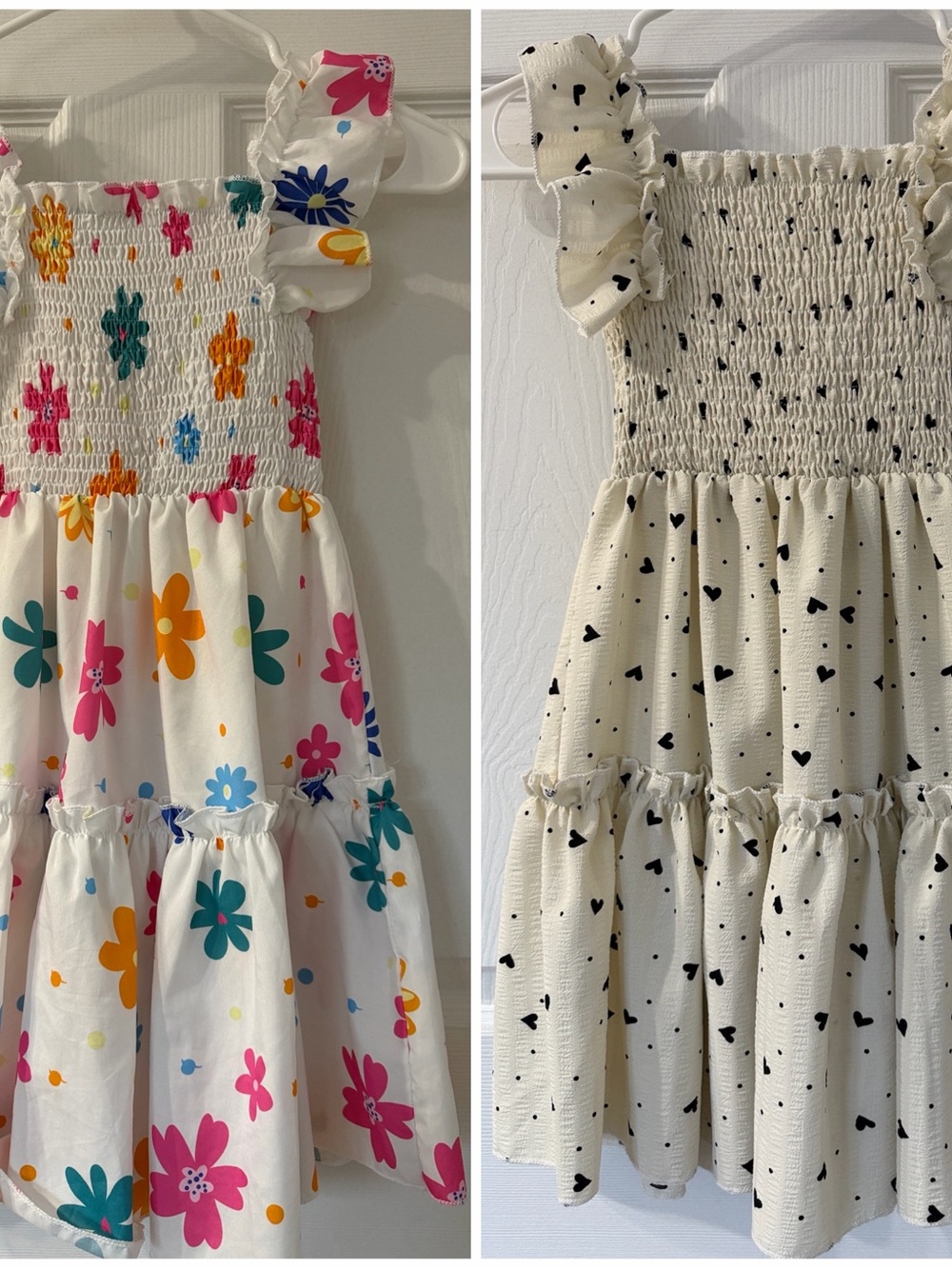 Girls 2 Tiered Sundress Size 7Y Summer Dress!